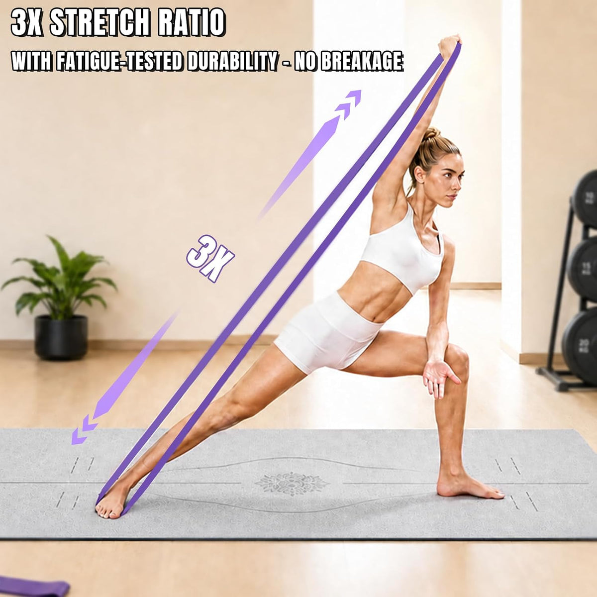 LifelineResistance Resistance Band System – Calming Recovery Tools for Stretching and Injury Rehab