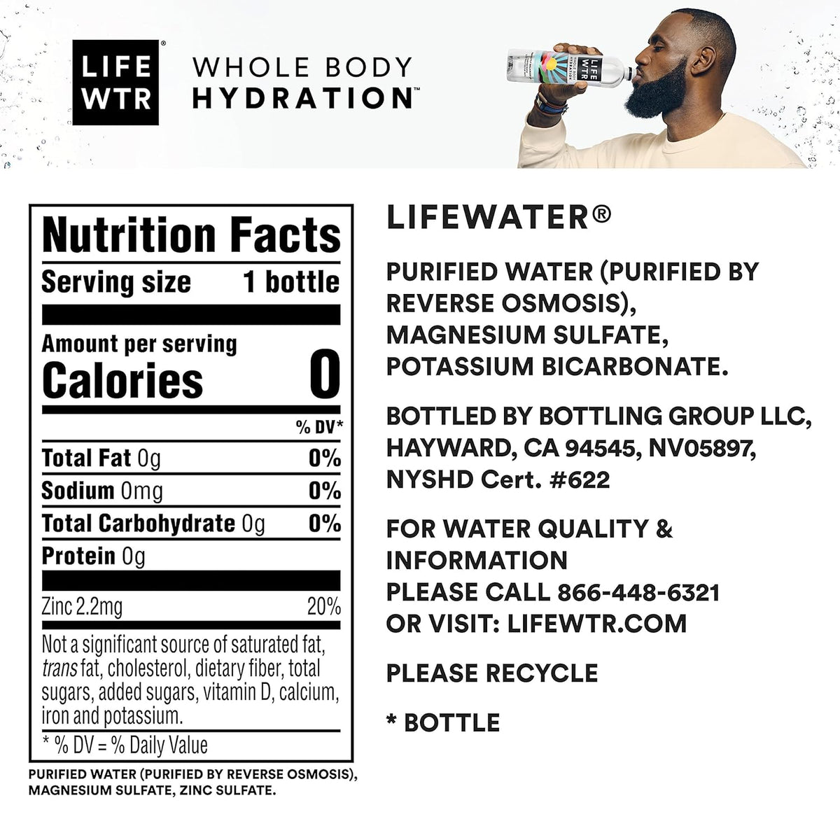 LIFEWTR Simple Hydration Bottles in Neutral, Artist-Designed Sleeves for Restraint-Focused Homes