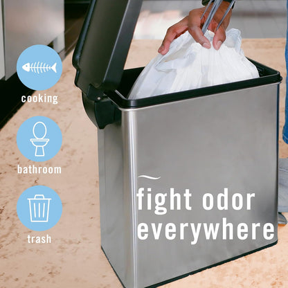 light, fresh scent throw that does not overpower or leave heavy residue