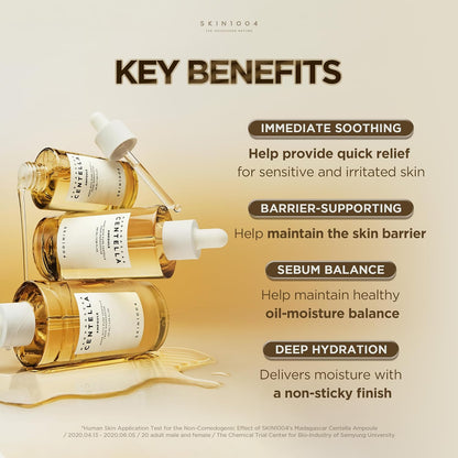 light watery non-sticky ampoule texture