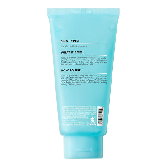 lightly foaming gel cleanser formula