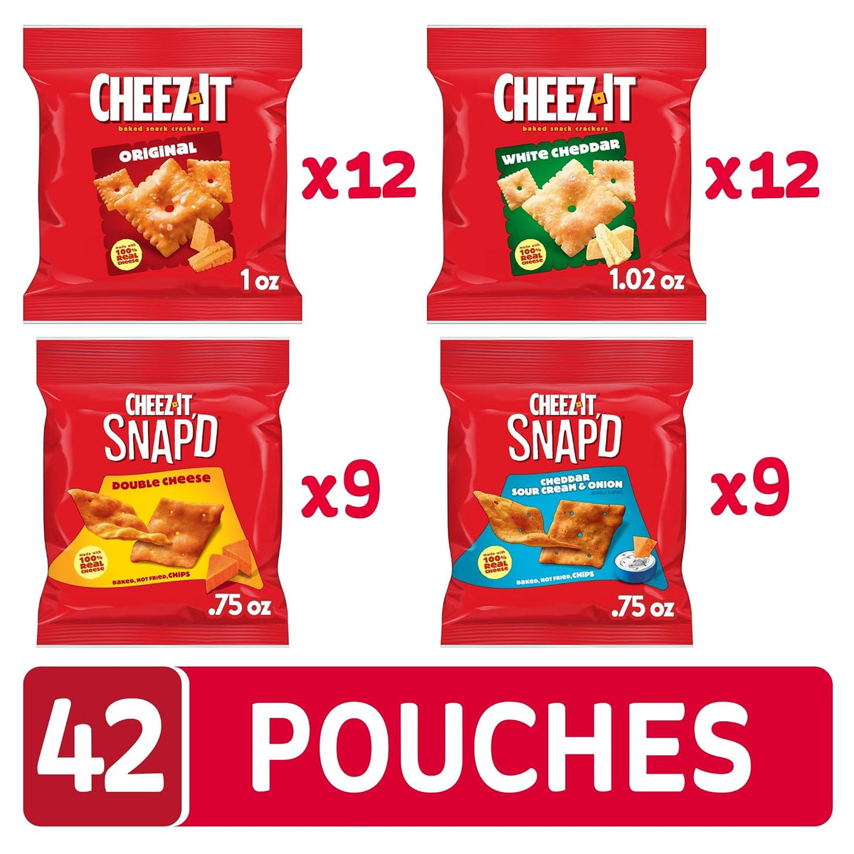 lightly salted crisps with no preparation required — ready-to-eat straight from the pouch