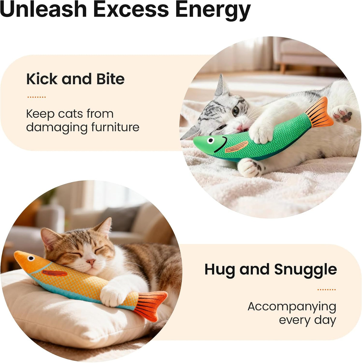 lightweight 0.07 kg design suitable for small and medium cat breeds