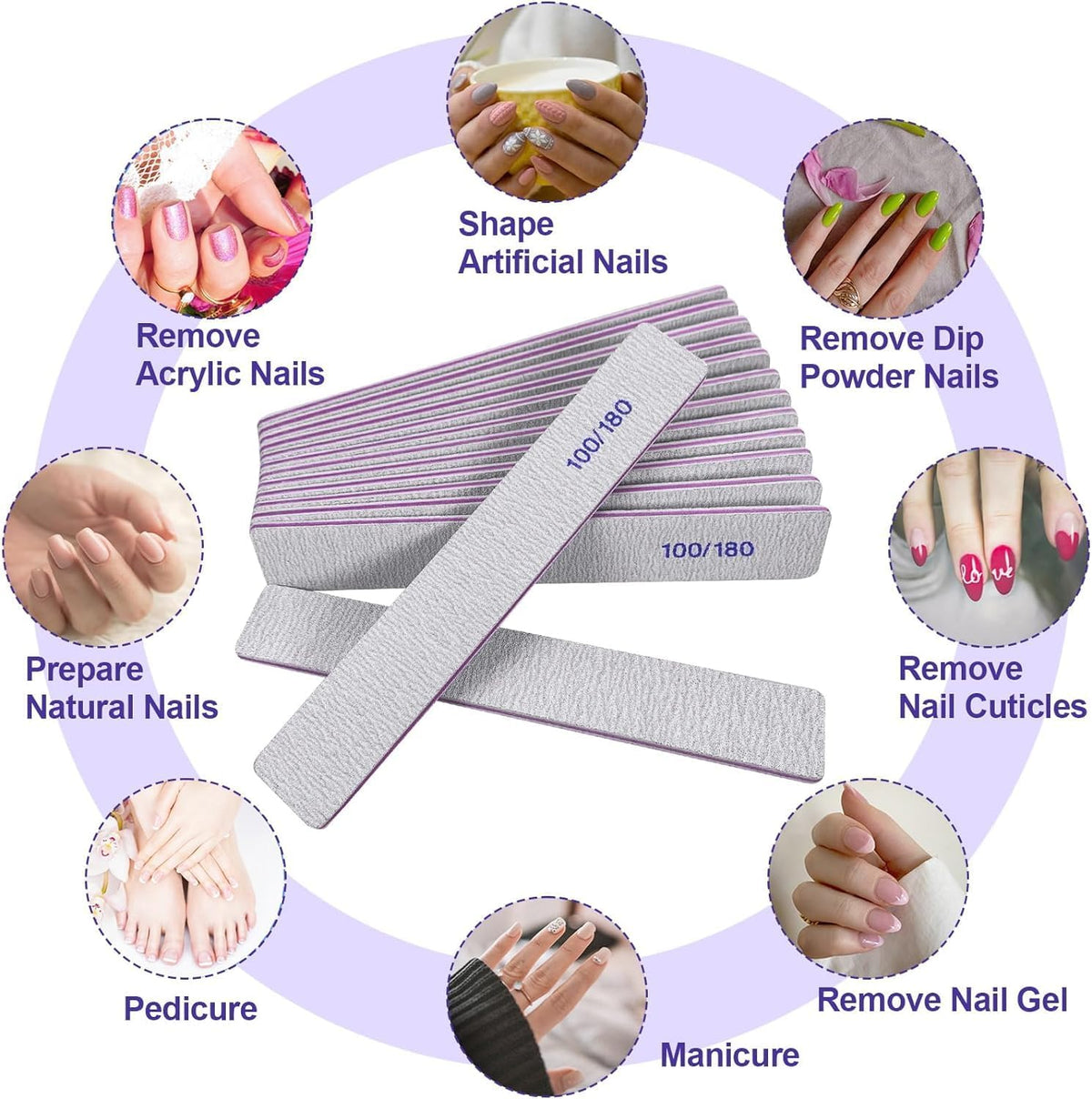 lightweight 3.2-ounce set easy to store in a travel manicure kit