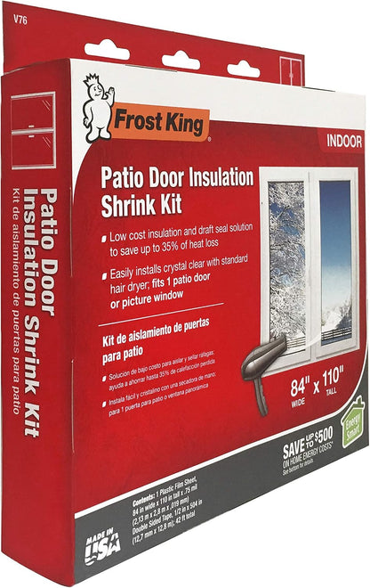 lightweight 6.72-ounce plastic film for easy single-person handling