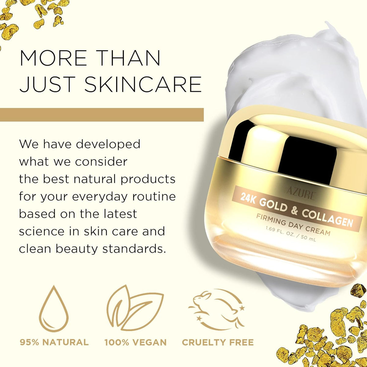 lightweight, fast-absorbing cream with non-greasy finish designed to layer under makeup and spf