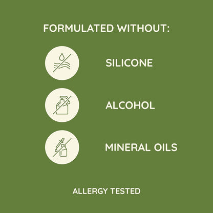 lightweight, fast-absorbing non-greasy dry-oil finish