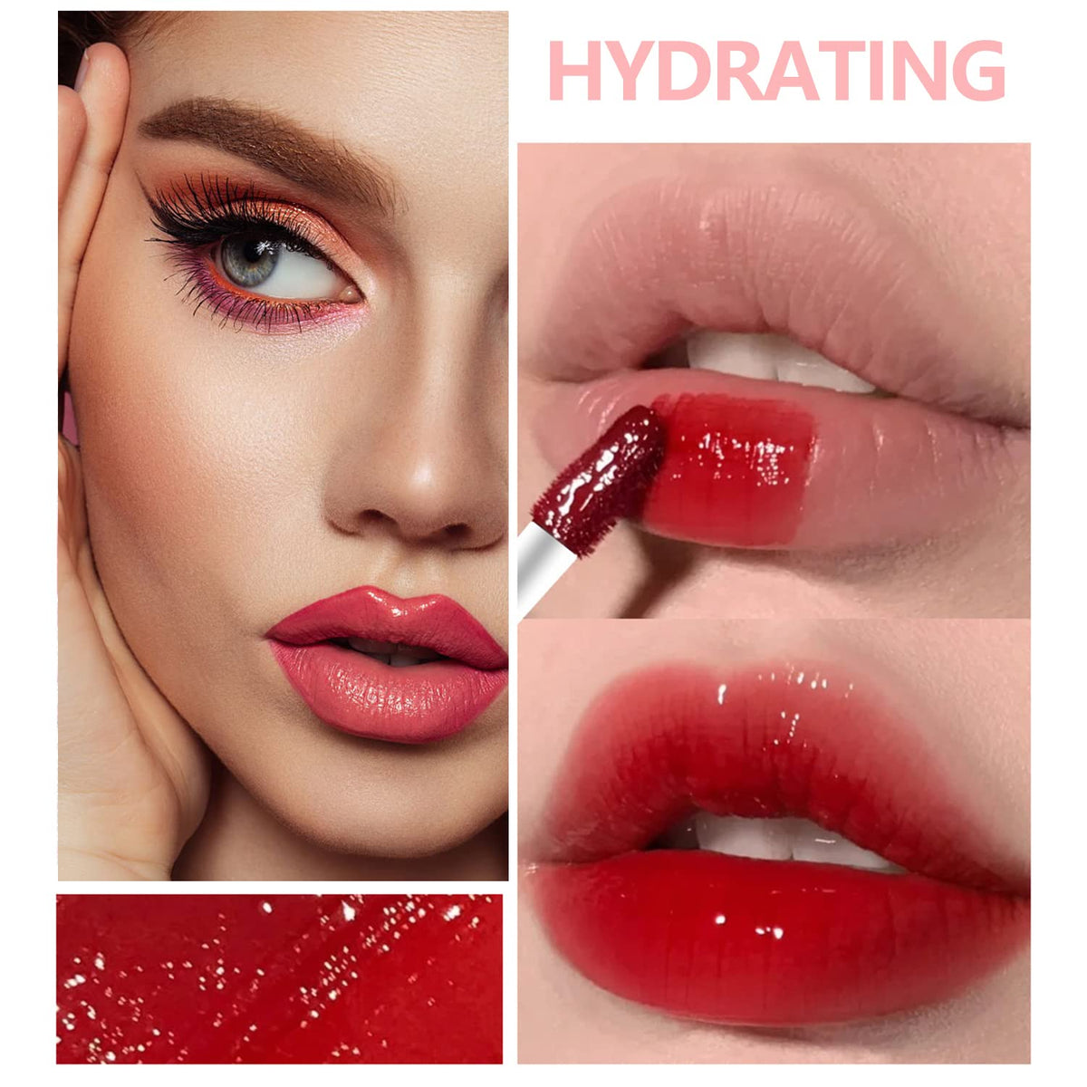 lightweight gel formula in compact tube/bottle applicators for portable, controlled dot-application on cheeks