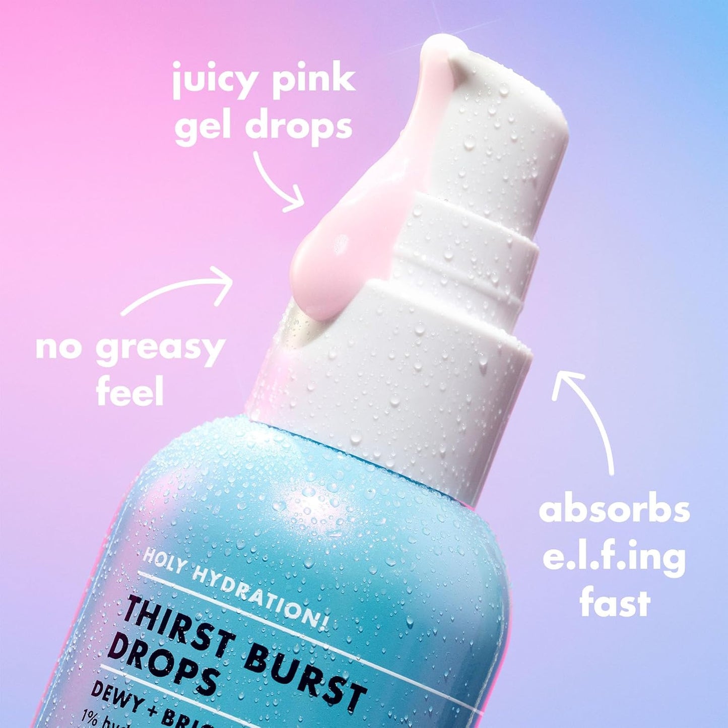 lightweight non-greasy gel-serum texture