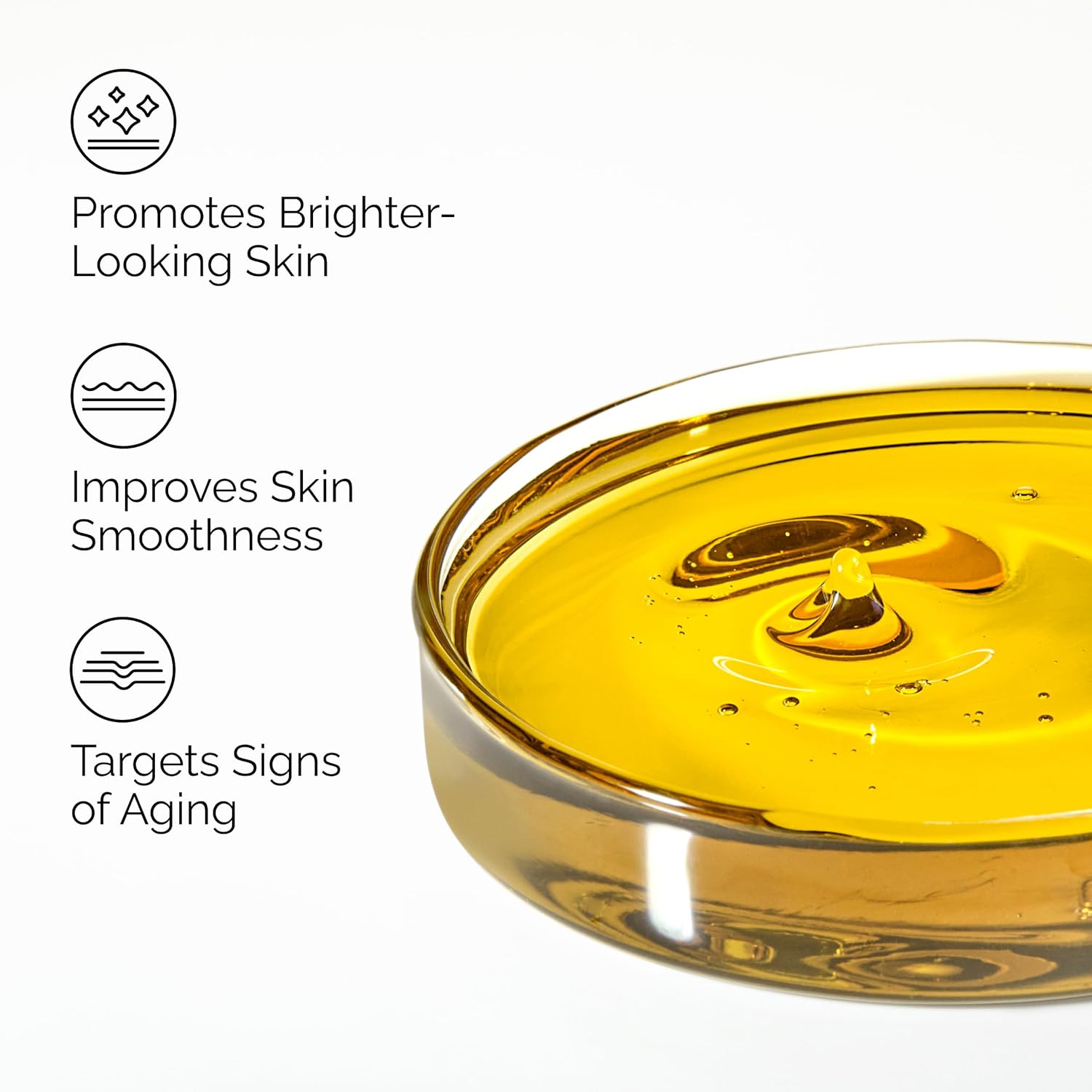 lightweight oil-like texture that absorbs easily