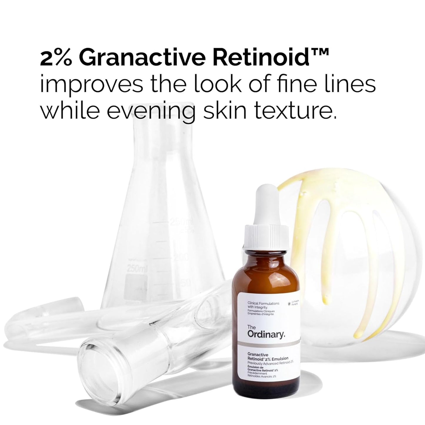 lightweight serum/emulsion texture that layers under creams