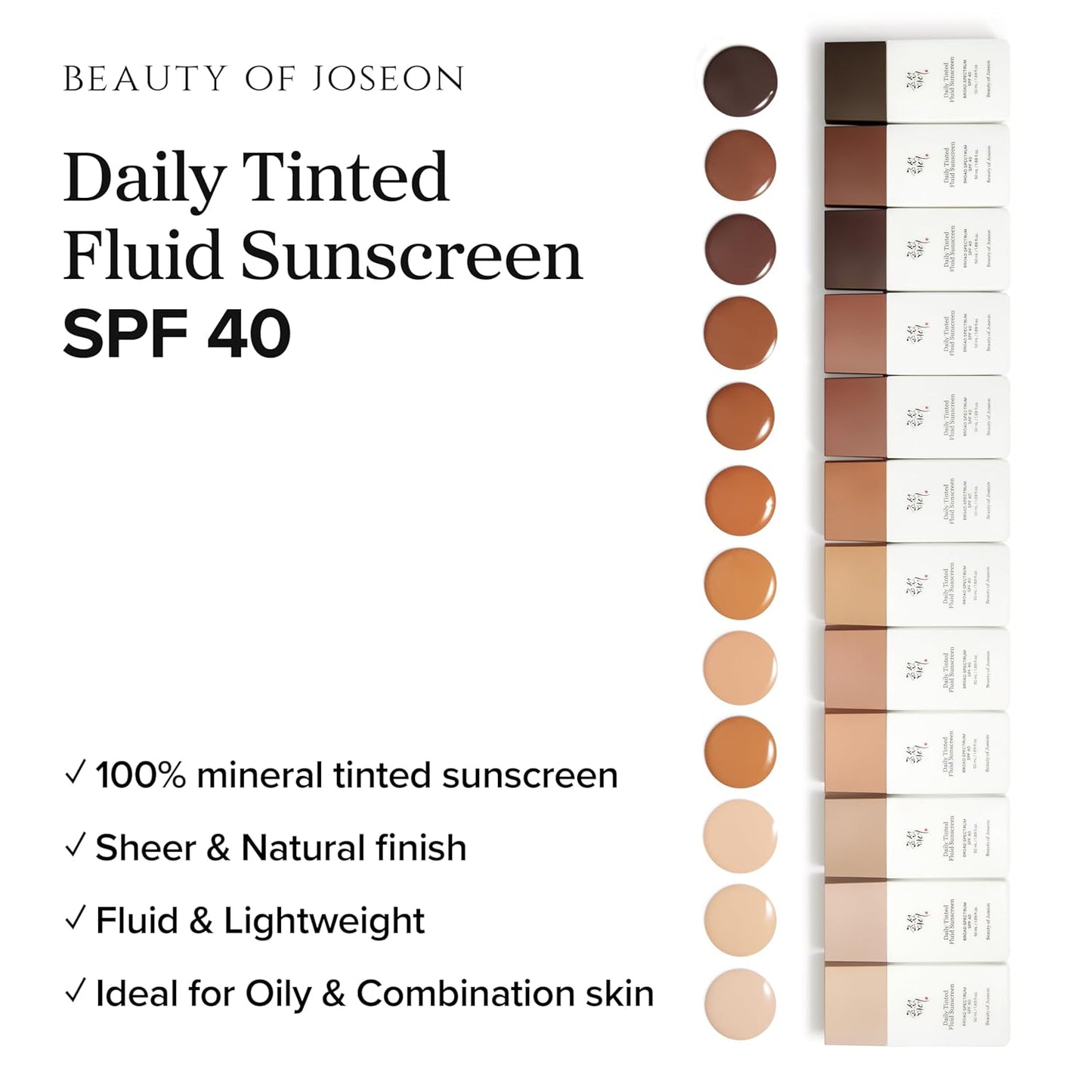 lightweight tinted fluid lotion that blends without white cast