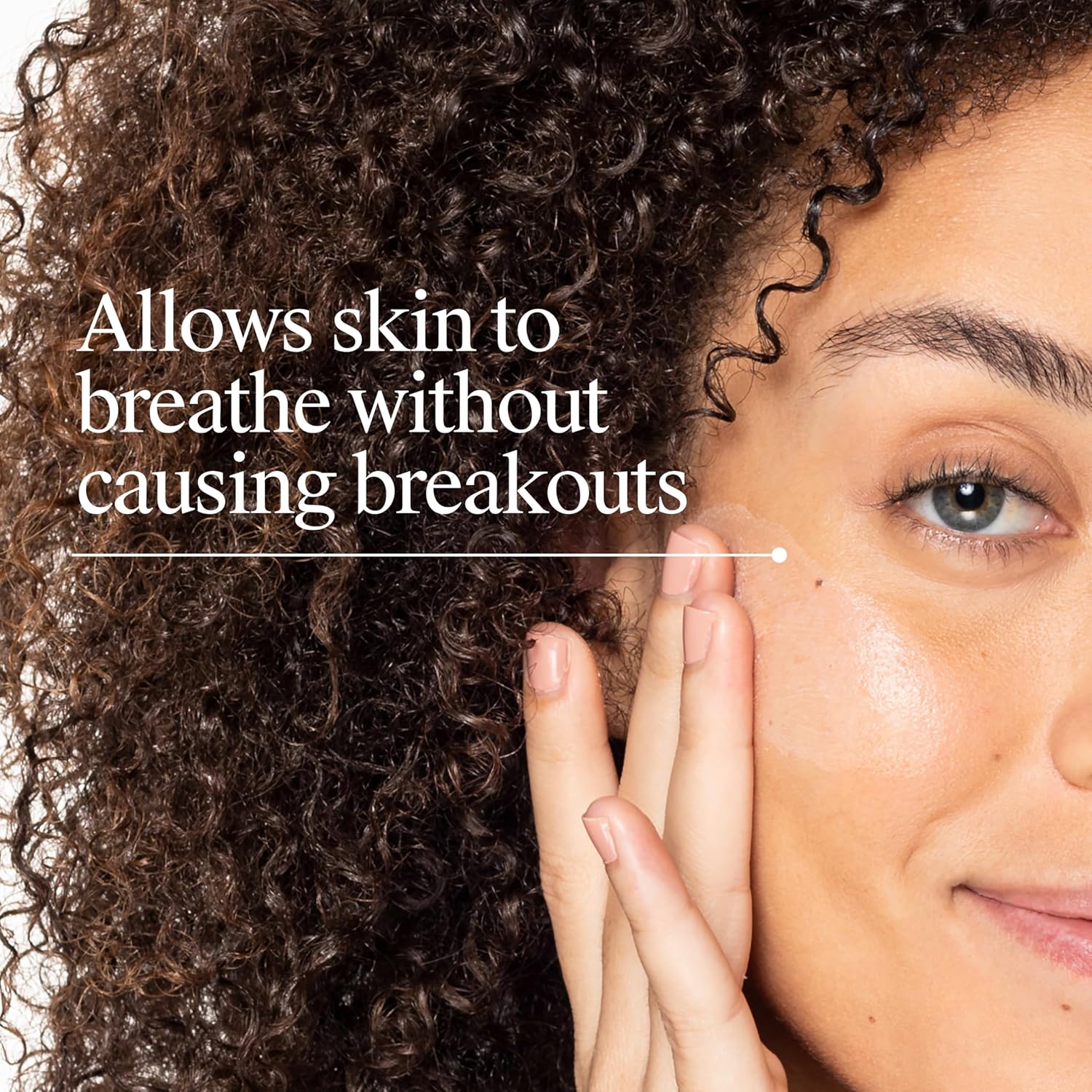 lightweight water-light texture that dries to a non-greasy matte finish
