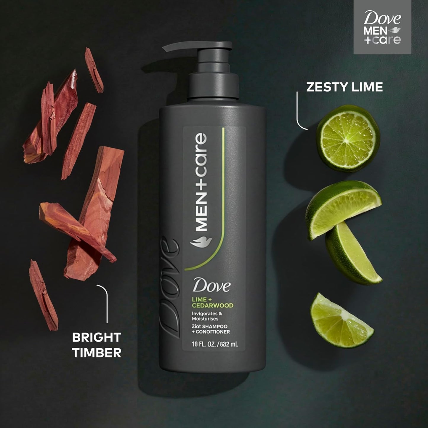 lime and cedarwood fragrance profile for sensory invigoration