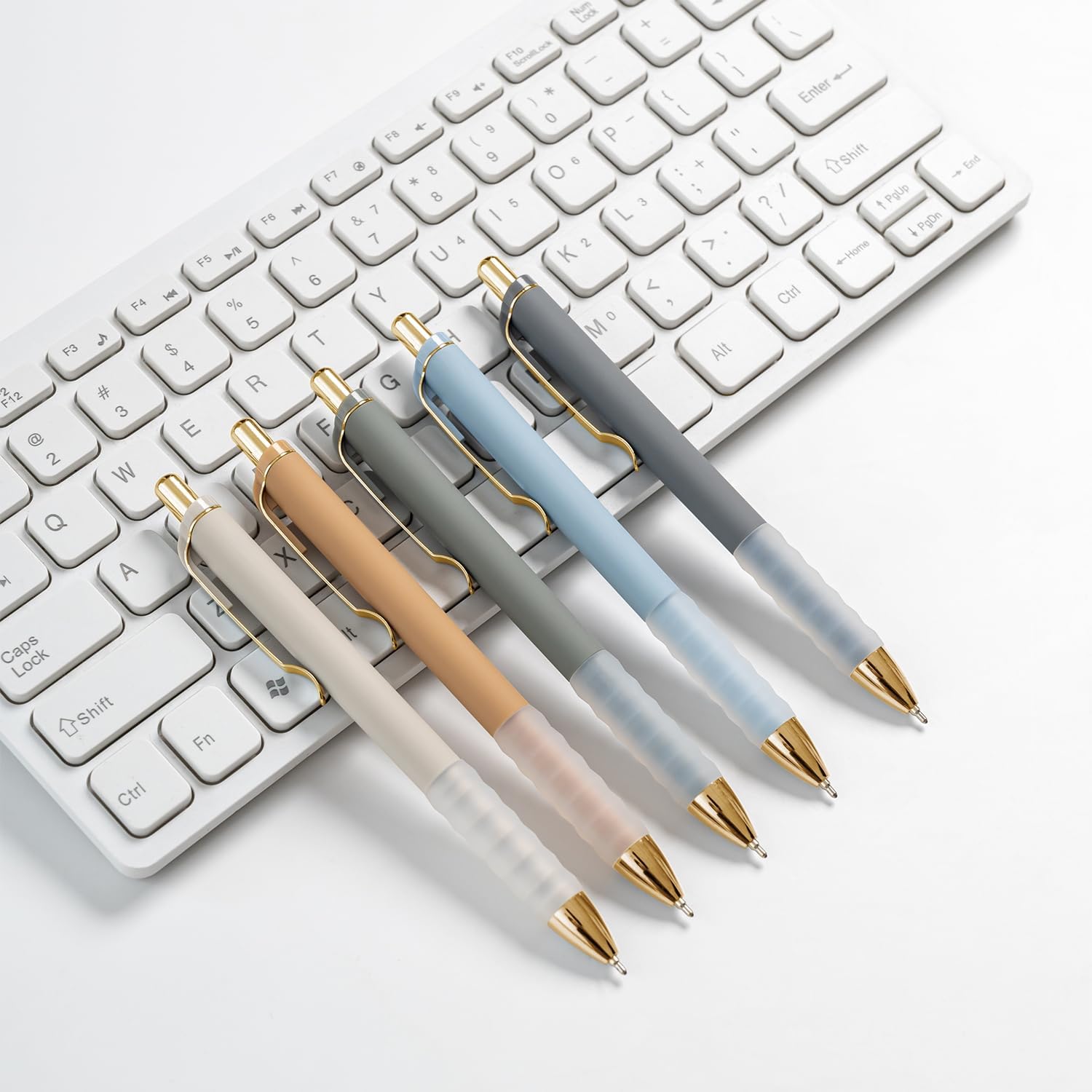 Linbsunne Ballpoint Pens Black 1mm Medium Point – Office Desk Essential for Daily Note-Taking and Meeting Productivity