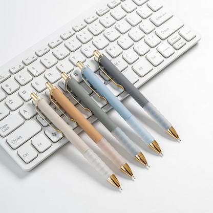 Linbsunne Ballpoint Pens Black 1mm Medium Point – Office Desk Essential for Daily Note-Taking and Meeting Productivity