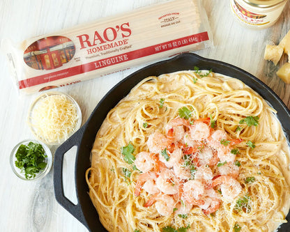 linguine long, flat shape ideal for oil-based and seafood sauces