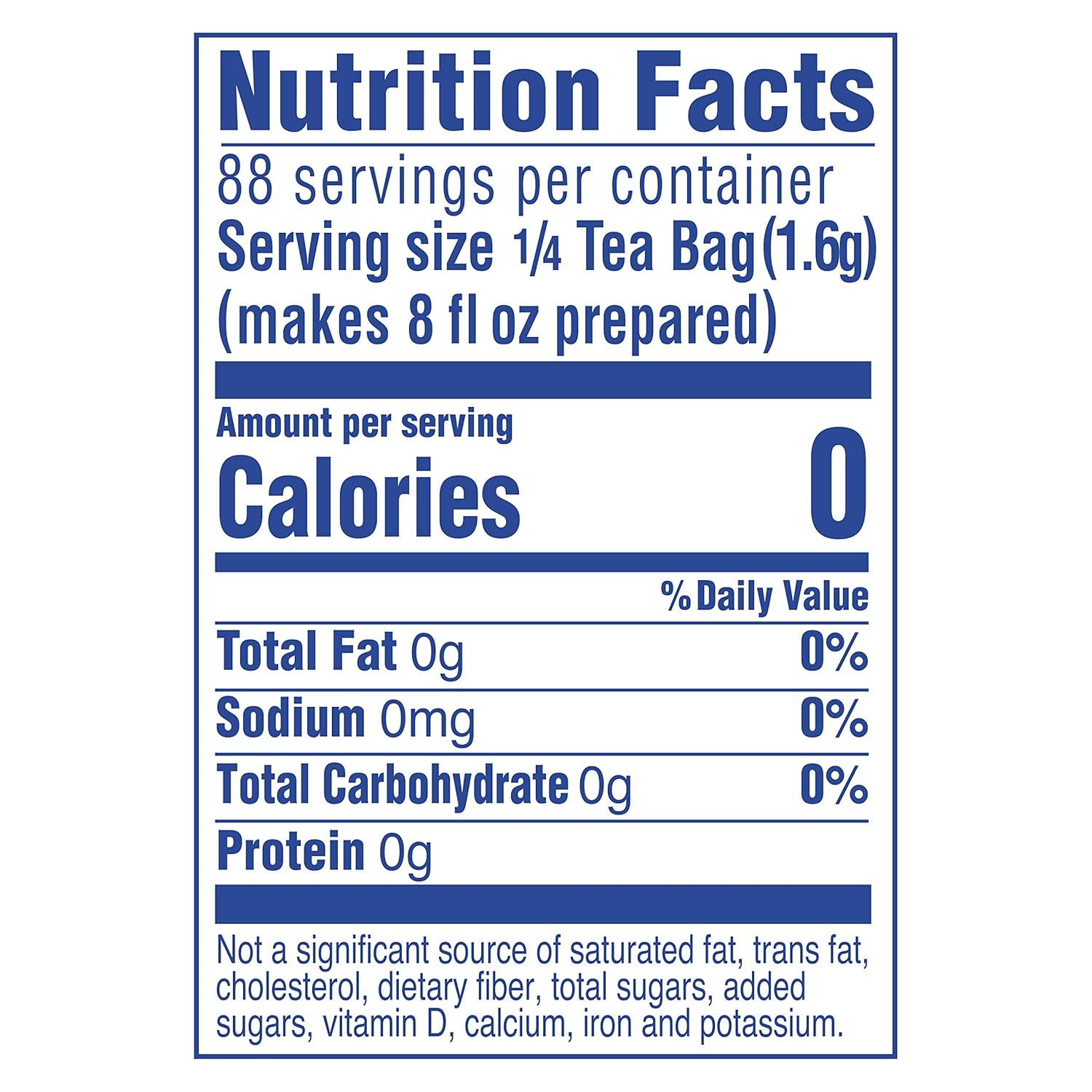 Lipton Cold Brew Iced Tea Bags for Mindful Calorie Counters, 22 No-Boil Family Size Bags for Guilt-Free Everyday Drinking