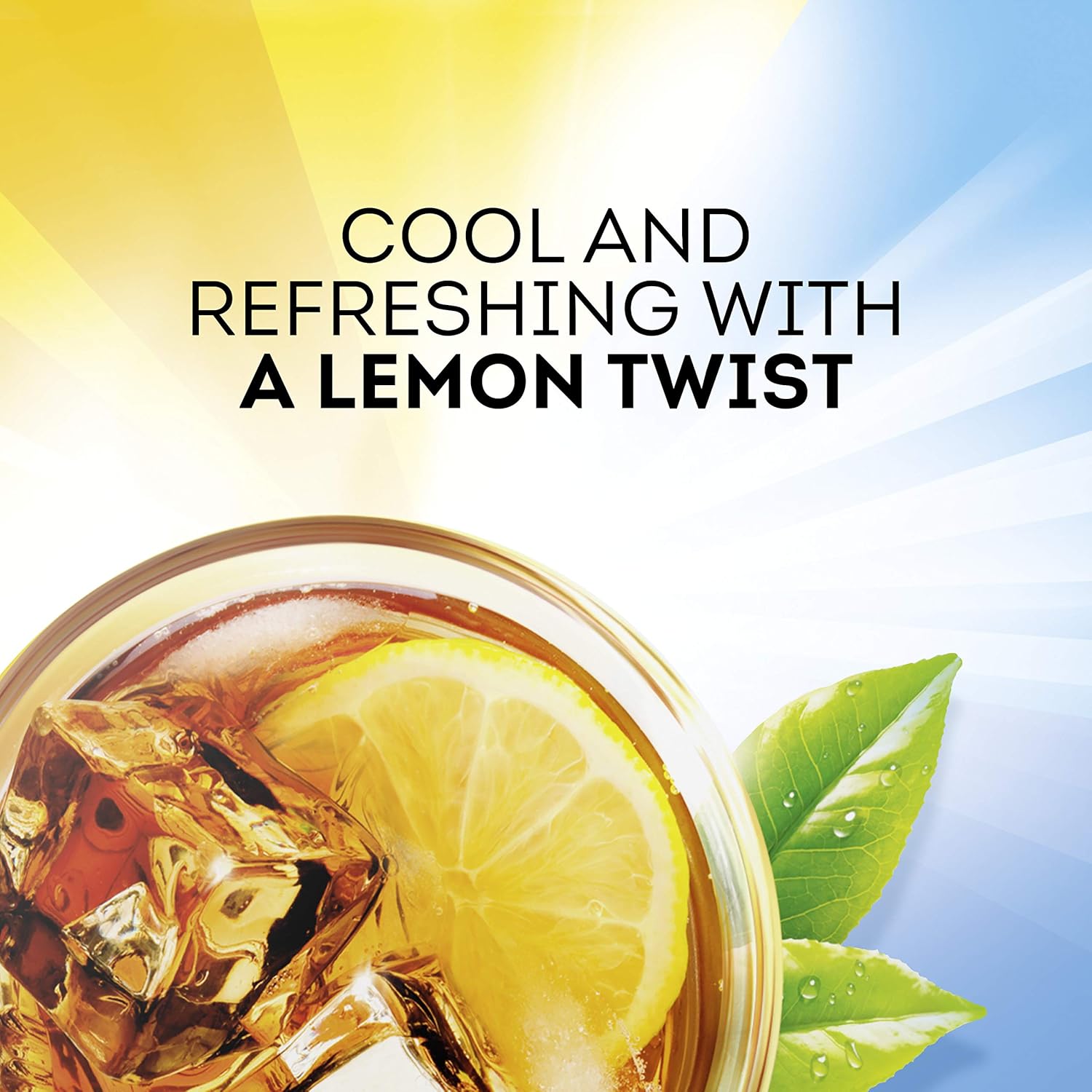 Lipton Lemon Sweetened Iced Tea Mix – Camping and Cookout Drink Supply, 56 Quarts of Easy Mix Lemonade Tea