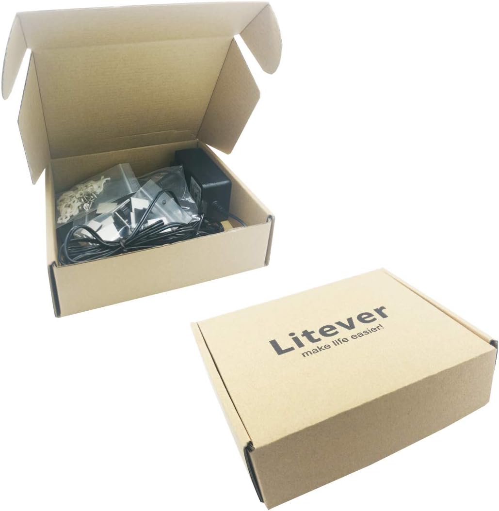 Litever Class 2 Certified Cabinet Light – Low-Voltage 24V LED Strips for Family Kitchens, Childproof Pantries and Pet-Safe Closets
