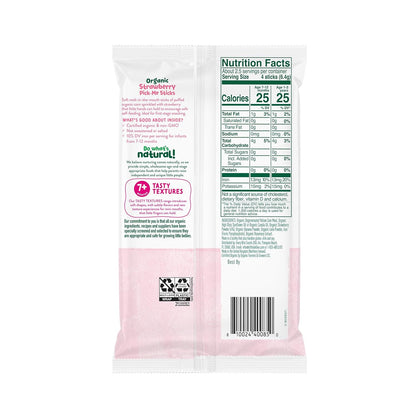 Little Bellies Organic Strawberry Pick-Me Sticks – Portable Snack Pack for Stroller Outings and Errands