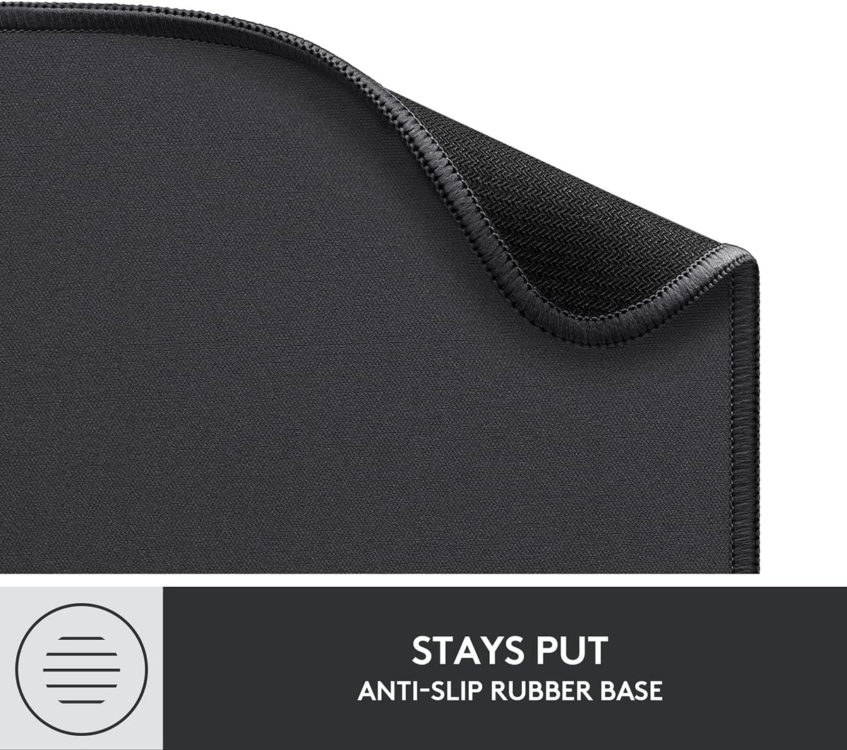 Logitech Studio Series Desk Pad – Hybrid Office Mat for MacBook Neo and Multi-Device Workstations