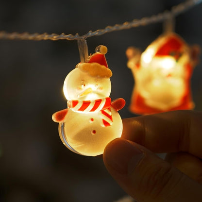LOLStar Flameless Christmas Lights – Battery Operated String Lights with 6 Hour Auto Shutoff Timer, No Fire Risk for Indoor Use