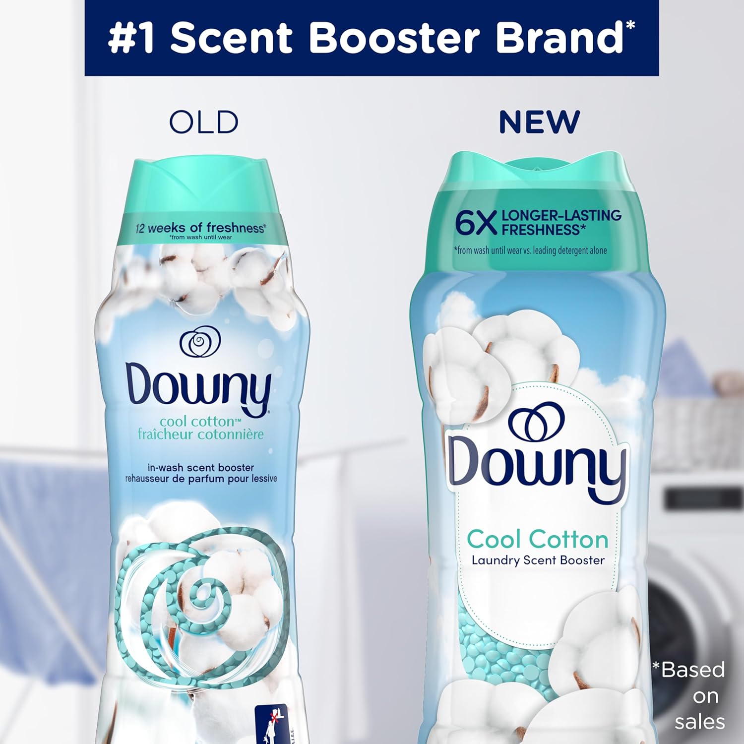 long-lasting freshness technology delivering 6x the wear-time scent vs. leading liquid detergent