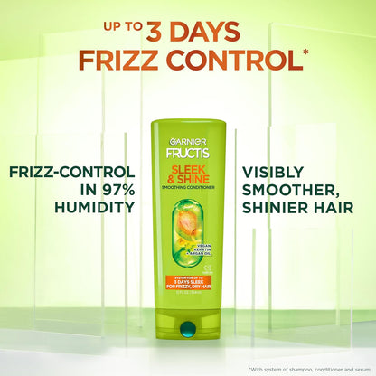 long-lasting frizz control validated in 97% humidity conditions