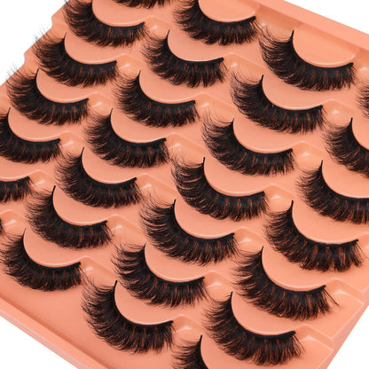 Losha Reusable 14-Pair Lash Set – A Pampering Beauty Essential for Bridal Prep & Me-Time Glam