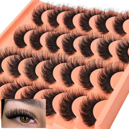 Losha Reusable 14-Pair Lash Set – A Pampering Beauty Essential for Bridal Prep & Me-Time Glam
