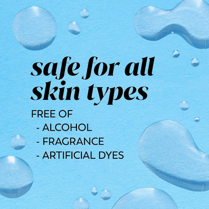 lotion-style toner texture in a 4.1 fl oz bottle
