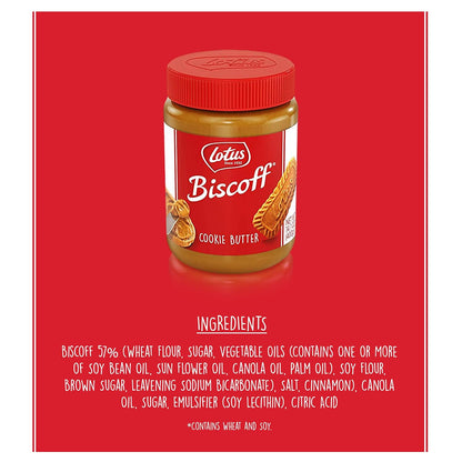 Lotus Biscoff Cookie Butter Spread – Premium Imported Spread for Elevated Tasting Boards, Belgian Crafted