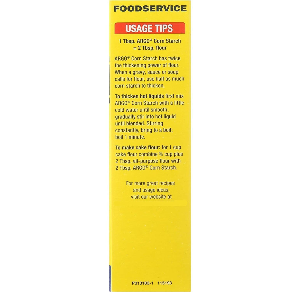 low-fat formulation