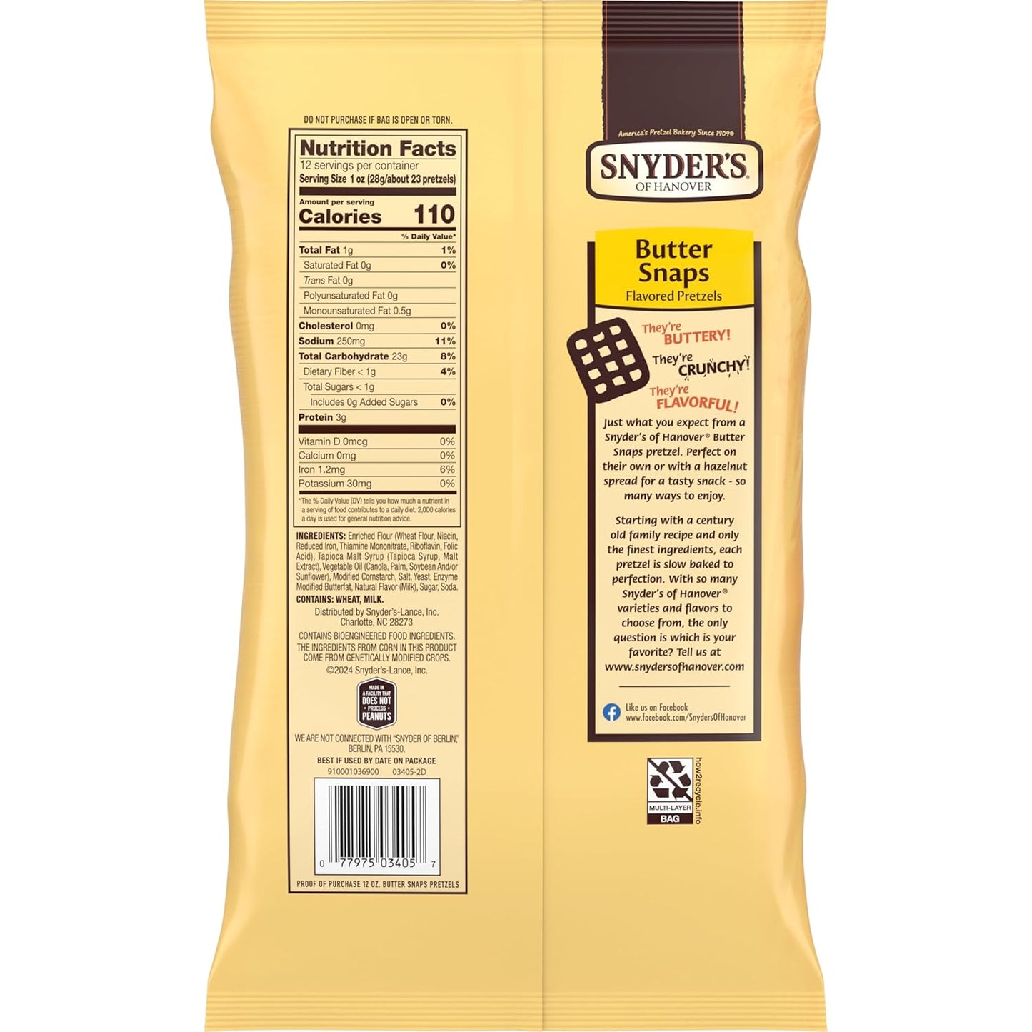 low-fat pretzel base