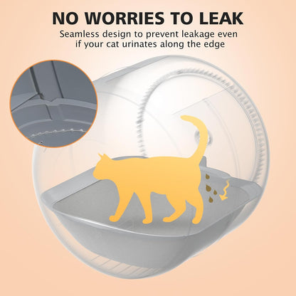 low-profile flat pad design that sits flush under the unit