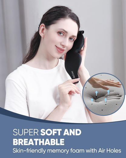 low-rebound memory foam with air holes for breathability
