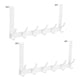 2 Pack-12 Hooks - White