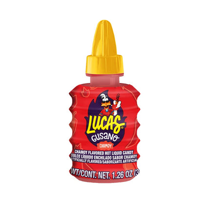 Lucas Chamoy Kosher Liquid Candy Sampler – 10 ct Gusano Surprise Pack for Cultural Foodie Gifting