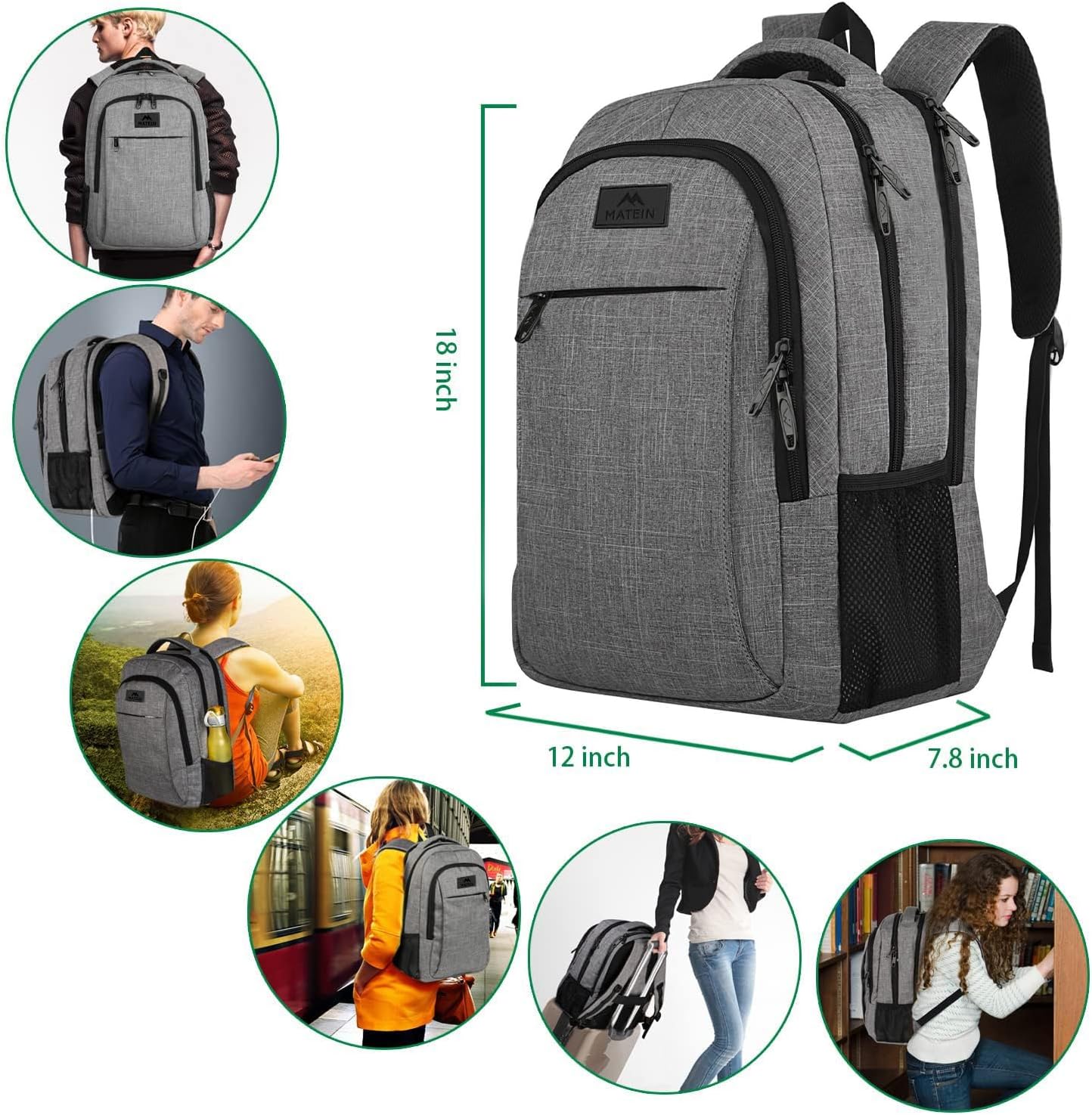 luggage pass-through strap for suitcase handle attachment