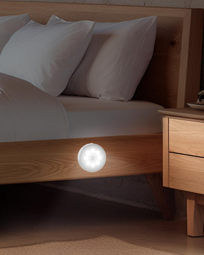 LumaGlow Tool-Free Puck Light – Clutter-Free Wireless Lighting for Intentional Apartments, Capsule Wardrobes, and Edit Closets