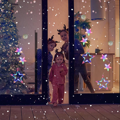 Lumalights Child-Safe Christmas Window Lights – Cool LED Decor for Nursery, Playroom & Kids' Bedroom