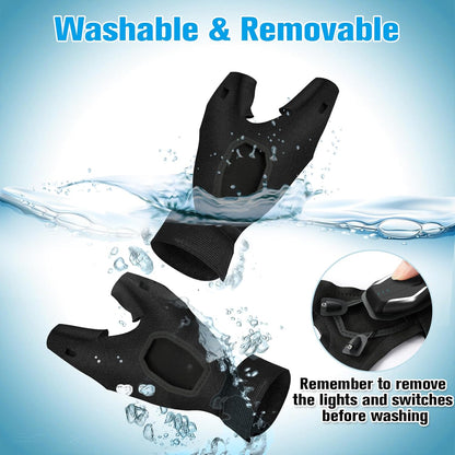 LumeFlex Rechargeable Glove Light – Valentine's Day Gift for Him, Anniversary Surprise for Boyfriend Dad