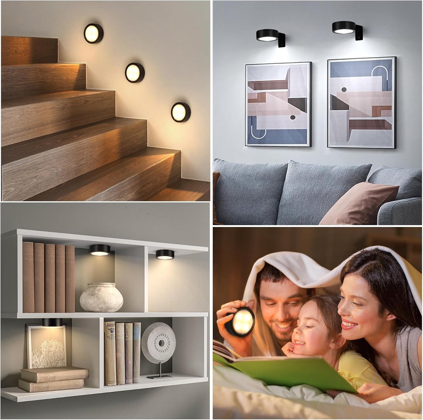 Lumena Picture Light – Premium Finish Gallery Accent, Gold Black White LED for Curated Walls