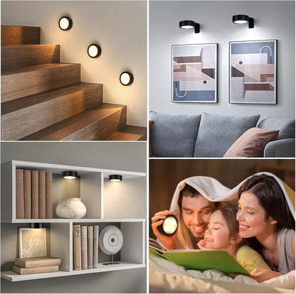 Lumena Picture Light – Premium Finish Gallery Accent, Gold Black White LED for Curated Walls