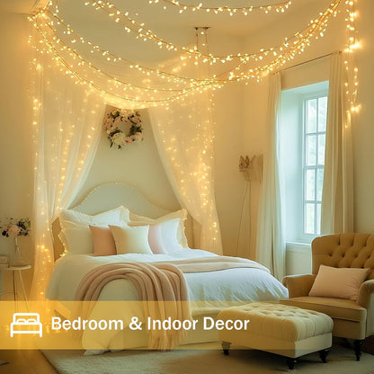 Lumify Cool Touch LED String Lights for Kids Bedroom – Child Safe Twinkle Lights with Auto Shutoff Timer
