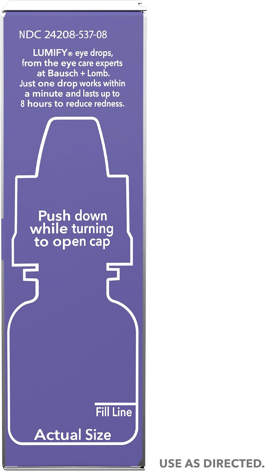 Lumify Redness Relief Eye Drops – Compact Carry-On Pick for Business Flyers, Travel Size