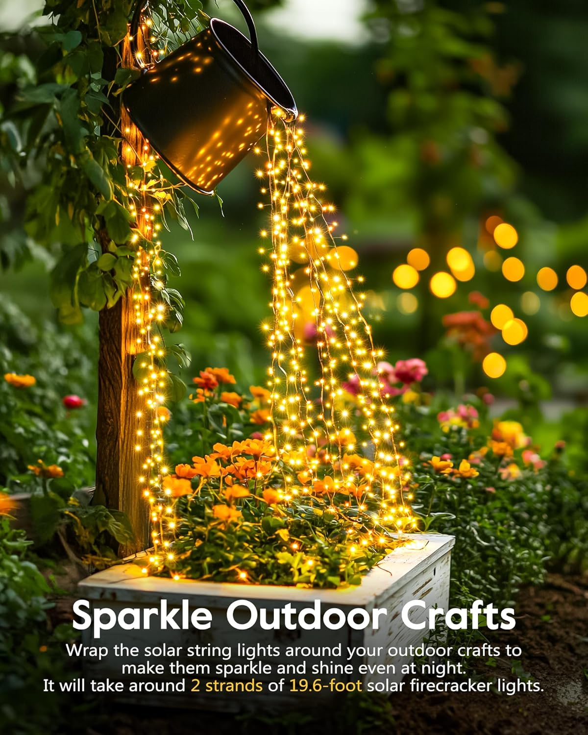 Lumify Solar String Lights – Clean Warm White Glow for Intentional, Uncluttered Spaces