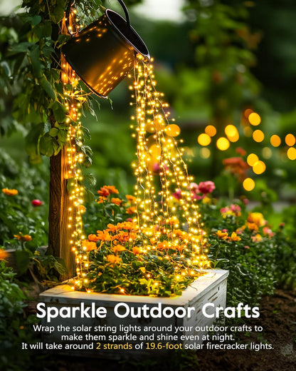 Lumify Solar String Lights – Clean Warm White Glow for Intentional, Uncluttered Spaces