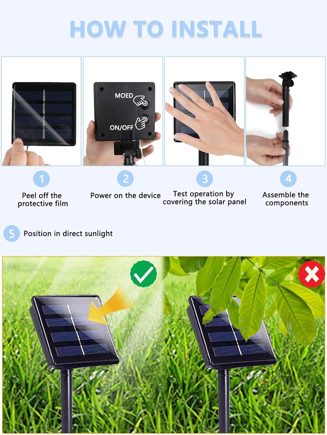 Lumify Solar String Lights Cool White – Understated Green-Wire Lighting for Clean, Intentional Spaces